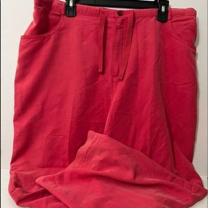 la cabaña wide leg Capri pants